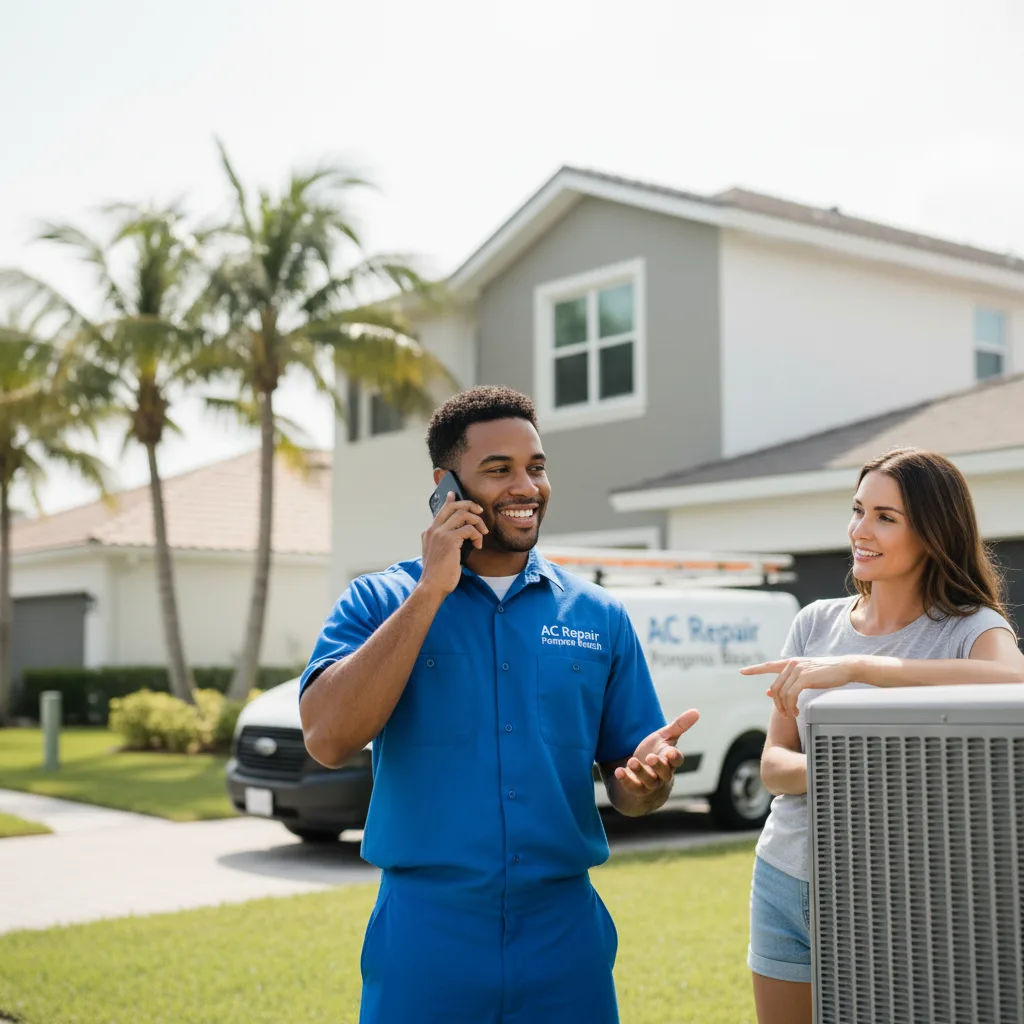 AC Repair Pompano Beach customer support in West Milton